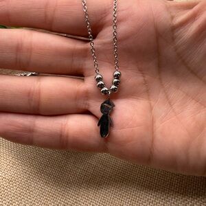 Boy 👦🏼 Elegant Silver Pendant Necklace steel 316l